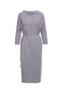 S403 Oversized knit dress - grey