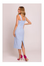M843 Denim midi dress - light blue