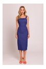 M843 Denim midi dress - blue