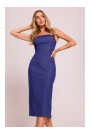 M843 Denim midi dress - blue