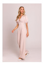 M852 Puff sleeve jumpsuit - light beige