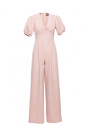 M852 Puff sleeve jumpsuit - light beige