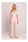 M852 Puff sleeve jumpsuit - light beige