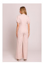 M852 Puff sleeve jumpsuit - light beige