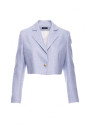 M853 Cropped blazer - light blue