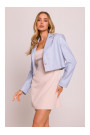 M853 Cropped blazer - light blue