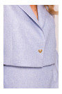 M853 Cropped blazer - light blue