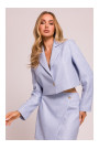 M853 Cropped blazer - light blue