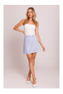 M854 Mini skirt - light blue