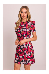 M856 Multicolour mini dress - model 3