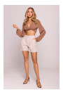 M860 Denim shorts - beige