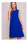 S408 Sleeveless shift dress - royal blue