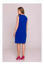 S408 Sleeveless shift dress - royal blue