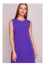 S408 Sleeveless shift dress - purple