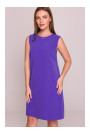 S408 Sleeveless shift dress - purple