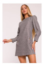 M870 Tweed mini dress - graphite