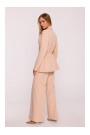 M873 Blazer with cinched waist - beige