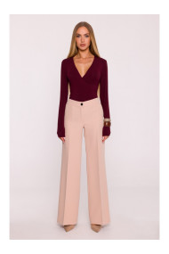 M875 Wide leg trousers - beige