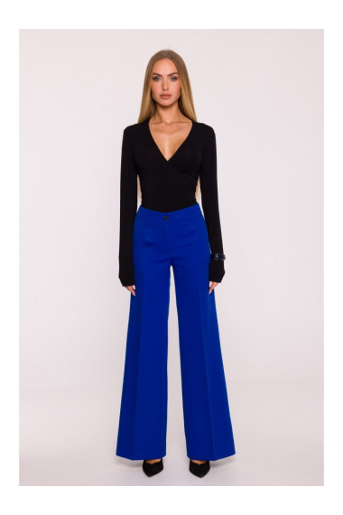M875 Wide leg trousers - royal blue