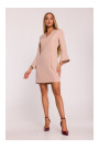 M876 Dress with wide cuffs - beige