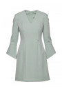 M876 Dress with wide cuffs - mint