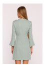 M876 Dress with wide cuffs - mint