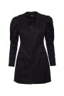 M881 Jacquard blazer dress - black