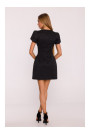 M882 Jacquard mini dress - black