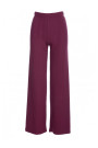 B300 Rib knit trousers - plum
