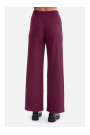 B300 Rib knit trousers - plum