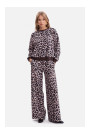 B302 Print knit trousers - model 1