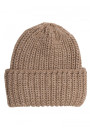 M895 Ribbed beanie - beige