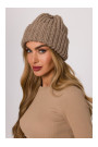 M895 Ribbed beanie - beige
