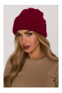 M895 Ribbed beanie - maroon
