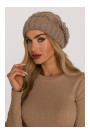 M897 Cable knit beanie - beige