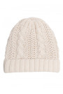 M897 Cable knit beanie - ecru