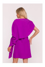 S423 Dress with cape - lavender