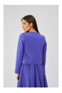 S368 Блейзер с открытым передом - фиолетовый