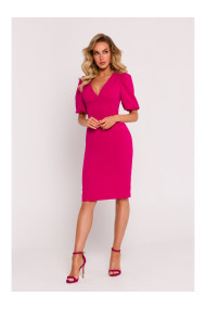 Платье-бюстье M779 - фуксия