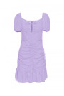 M784 Mini kleita ar rievām - violeta