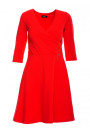 M786 Pieguļoša mini kleita - sarkana