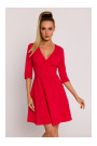 M786 Pieguļoša mini kleita - sarkana