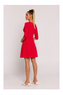 M786 Pieguļoša mini kleita - sarkana