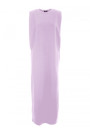 M790 Maksi kleita ar plecu spilventiņiem - violeta