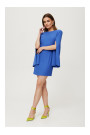 K190 Mini kleita ar dalītām piedurknēm - zila