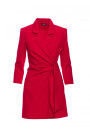 M796 Купальник с воротником - красный