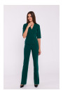 S377 Peplum kombinezons - zaļš