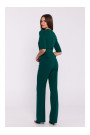 S377 Peplum kombinezons - zaļš