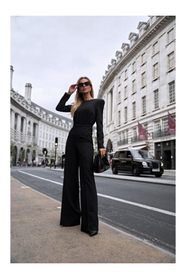 M811 Kombinezons ar polsterētiem pleciem - melns