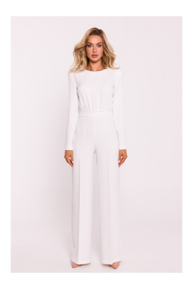 M811 Джемпер с мягкими плечами - экрю